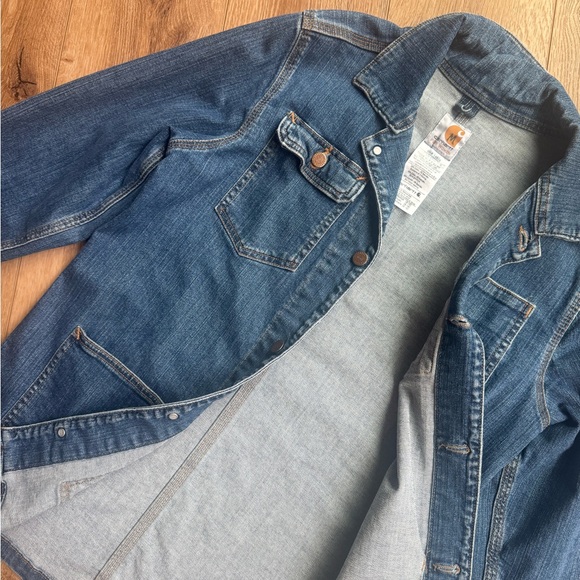 Carhartt Classic Blue Denim Coat - Picture 2 of 6
